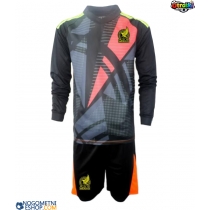 Otroški Nogometni dresi Mehika Vratar Domači Copa America 2024 Dolgi Rokav (+ Kratke hlače)